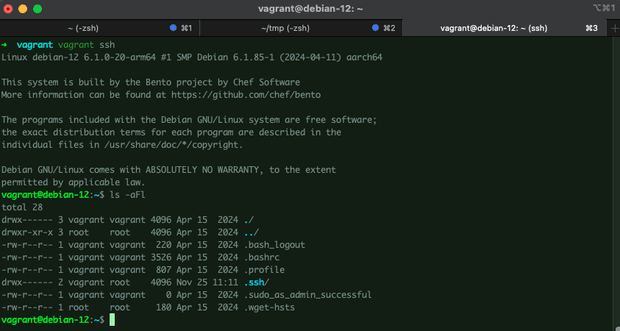 Vagrant ssh to connect to VPS Vagrant ssh to connect to VPS