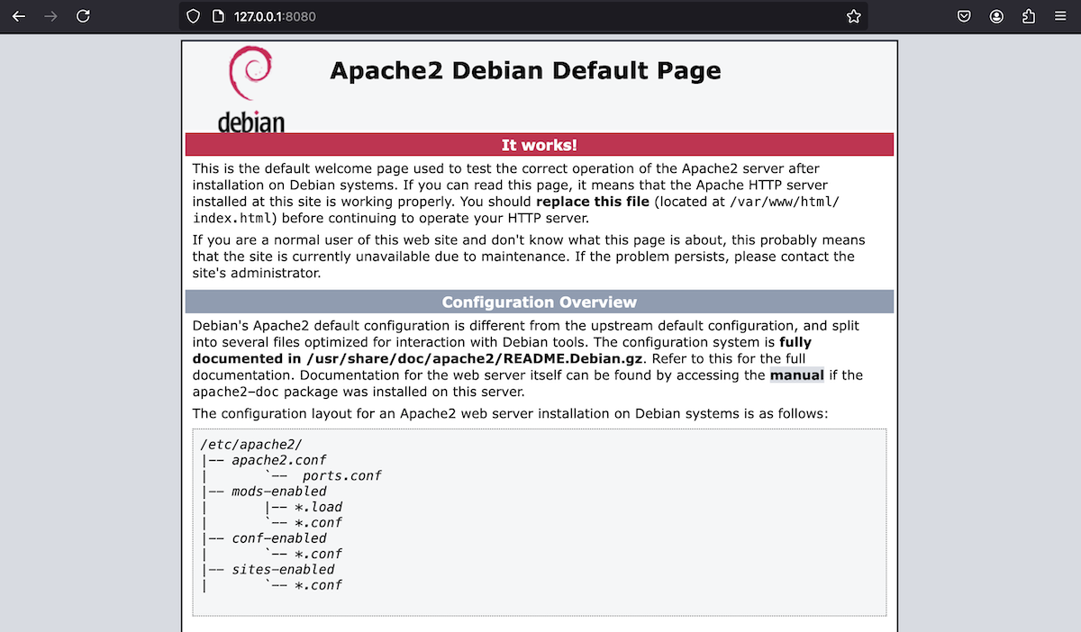 Devian Apache on VMware Fusion by Vagrant